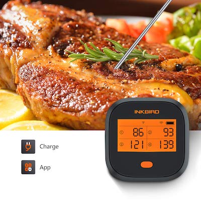 Inkbird Wi-Fi Grill Thermometer – IBBQ 4T