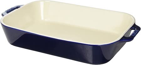 staub ceramics rectangular baking dish 13x9