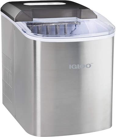 Igloo ICEB26SS Automatic Portable Countertop Ice Maker Machine
