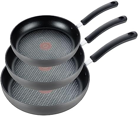 T-fal Ultimate Nonstick Fry Pan Set: Versatile, Durable, and Easy to Clean
