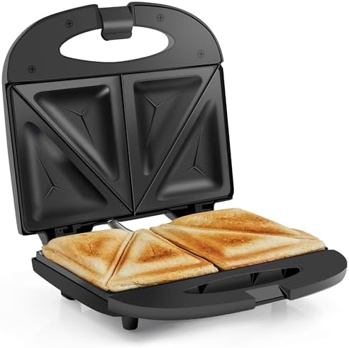 Gourmet Panini Maker: Perfect Grilled Cheese, Tuna Melt, Omelets