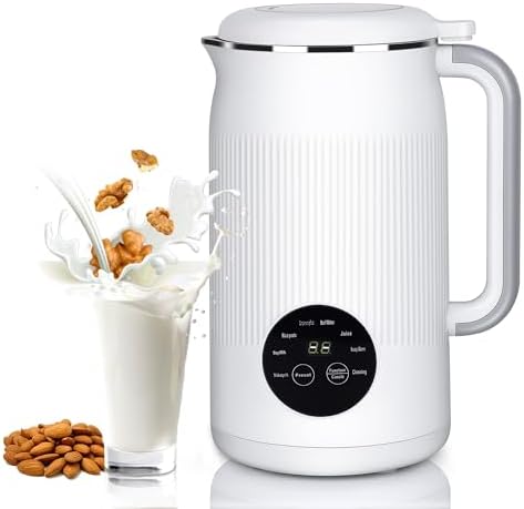 Buytra 35oz Nut Milk Maker: Multi-function, 10 Blades, 18H Timer, Keep Warm