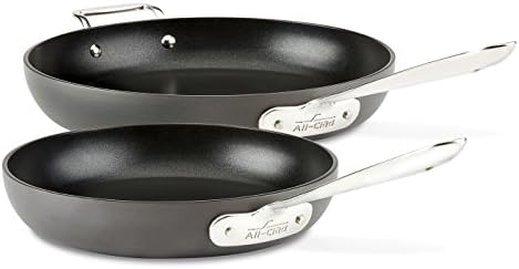 Ultimate Nonstick Fry Pan Set: All-Clad HA1 2-Piece, 8 & 10 Inch