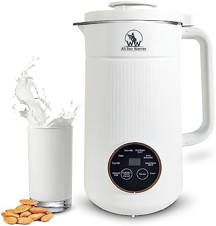 Ultimate Nut Milk Maker: 8-in-1 Machine for Delicious Plant-Based Milk & Smoothies