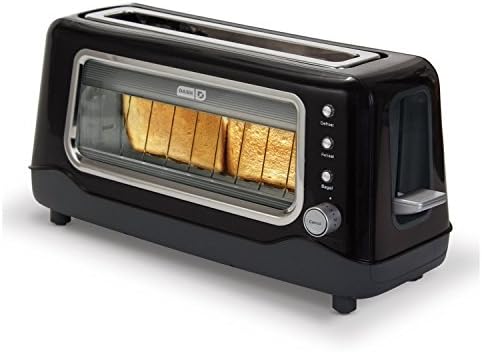 DASH Clear View Toaster: See, Toast, and Enjoy