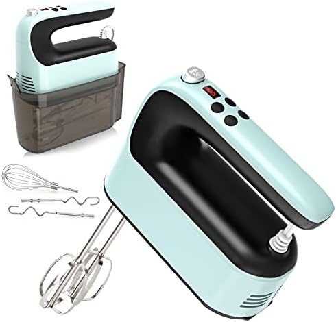 Yomelo 9-Speed Hand Mixer: Powerful, Compact, and Stylish