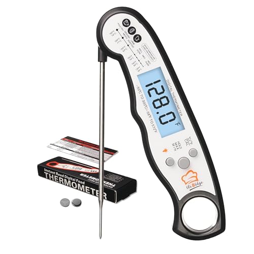 Ultimate Waterproof Meat Thermometer: Backlit, Accurate & Easy to Use