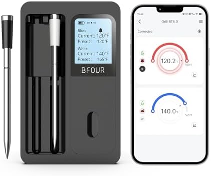 BFOUR Wireless Meat Thermometer: Ultimate Grilling Companion