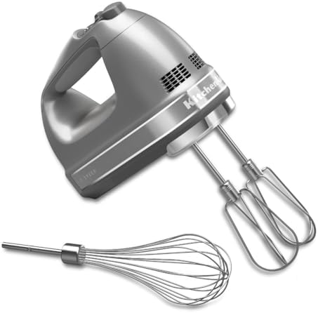 Efficient Mixing with KitchenAid 7-Speed Hand Mixer