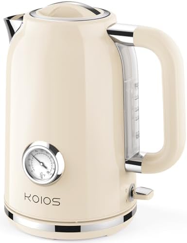 KOIOS Electric Tea Kettle: Fast, BPA-Free, and Stylish.