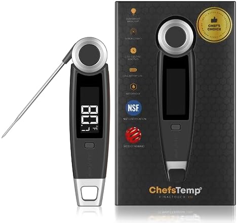 Finaltouch X10 1-Second Instant Read Meat Thermometer: Influencer Picks