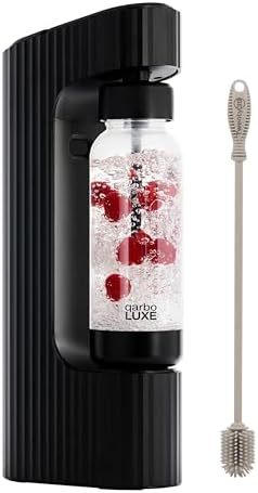 Qarbo LUXE Premium Sparkling Water Maker – Home Carbonation Fizz Machine