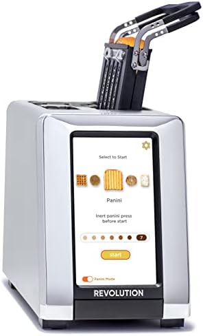 Revolution InstaGLO® R180S Toaster Bundle: Perfect Toast & Grilled Cheeses