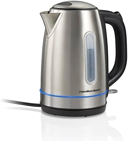 Efficient Hamilton Beach Electric Kettle: Fast Boiling & Safety Features