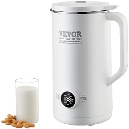 VEVOR Nut Milk Maker: 8-in-1 Automatic Plant Based Milk Maker
