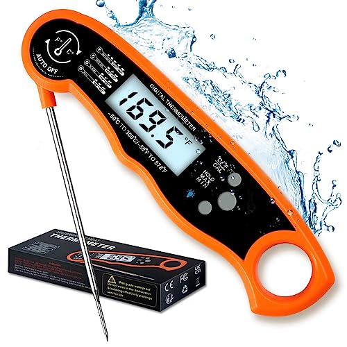 Wireless Meat Thermometer with Backlight for Perfect Cooking