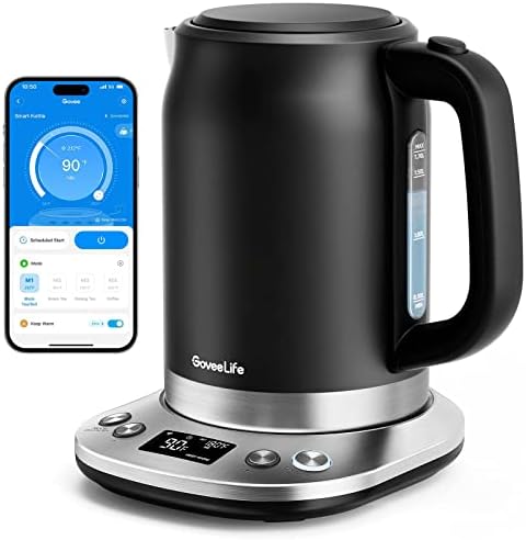 Smart Electric Kettle: Alexa Control, Rapid Boil, Keep Warm